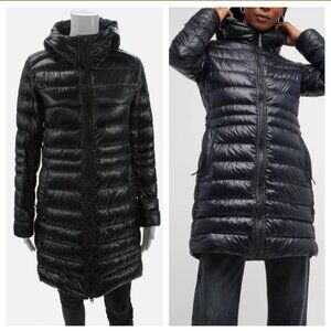 Authentic Canada Goose Long Quilted Cypress Hooded Coat Jacket Small